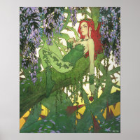 Batman Rebirth Poison Ivy Cover Illustration