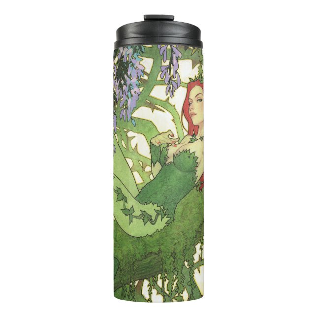 Batman Rebirth Poison Ivy Cover Illustration Thermal Tumbler (Front)