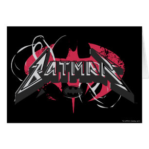 Batman Red and Black Logo