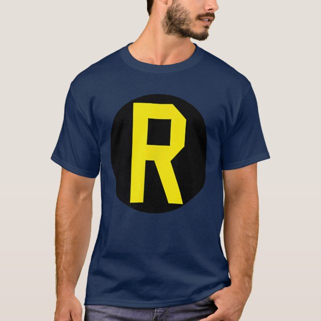 Batman Robin Left Chest Logo T-Shirt (Front)