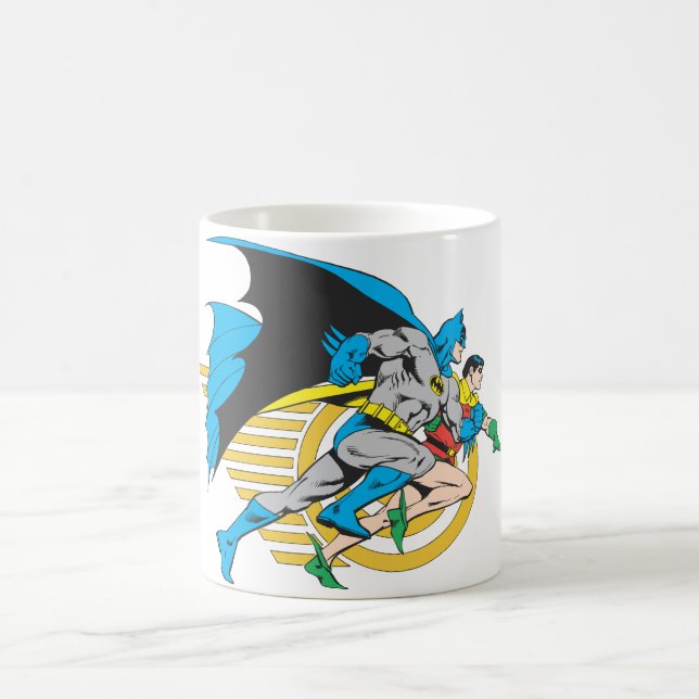 Batman & Robin Profile Coffee Mug (Center)