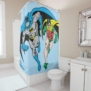 Batman & Robin Shower Curtain
