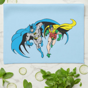 Batman & Robin Tea Towel
