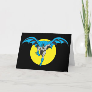 Batman Runs Forward Card