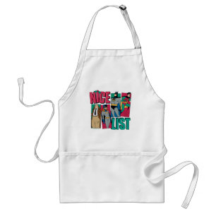 Batman   Santa Nice List of Heroes Standard Apron