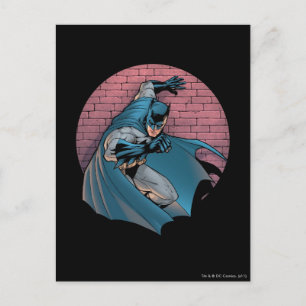 Batman Scenes - Brick Wall Postcard