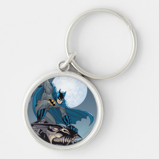 Batman Scenes - Gargoyle Key Ring (Front)