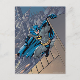 Batman Scenes - Hanging From Ledge Postcard