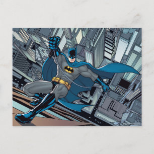 Batman Scenes - Scaling Wall Postcard