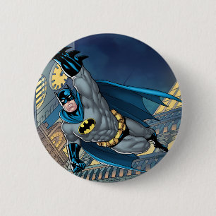 Batman Scenes - Soaring 6 Cm Round Badge