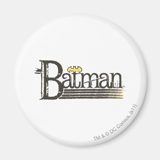 Batman Showtime Letters Magnet (Front)