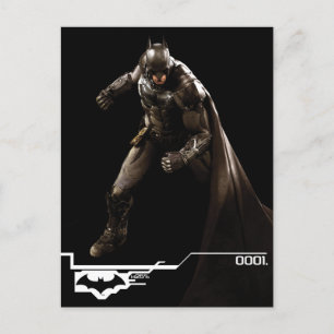 Batman Standing With Cape Postcard