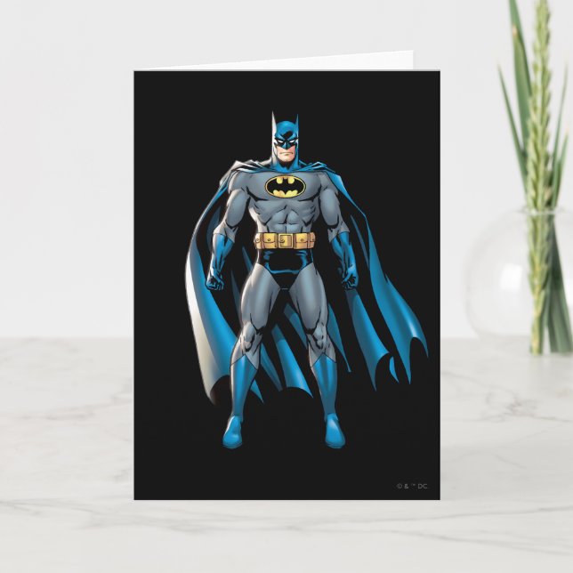 Batman Stands Up Card (Front)