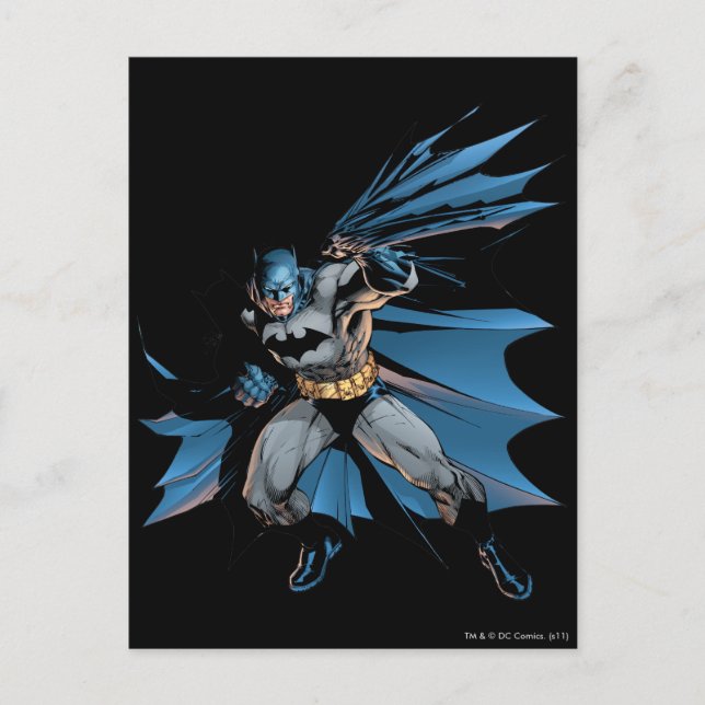 Batman Strong Shadow Postcard (Front)