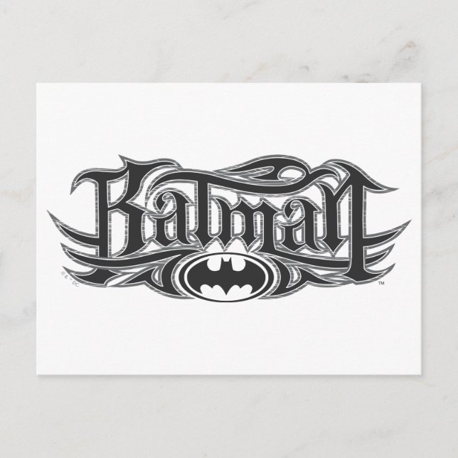 Batman | Stylised Logo Postcard (Front)