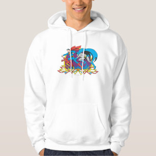 Batman + Superman + Flash Hoodie