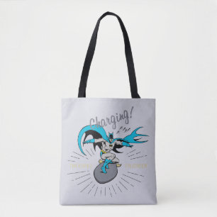 Batman Surfing - Charging! Tote Bag