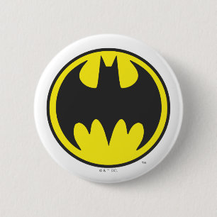 Batman Symbol Bat Circle Logo 6 Cm Round Badge