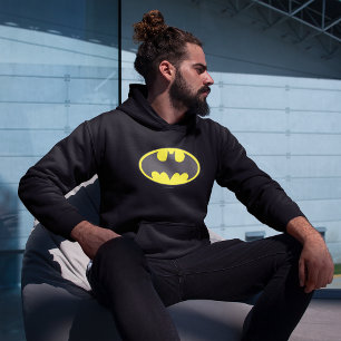Batman Symbol Bat Oval Logo Hoodie