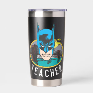 Batman Symbol   Bat Oval Logo Insulated Tumbler