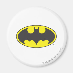Batman Symbol   Bat Oval Logo Magnet