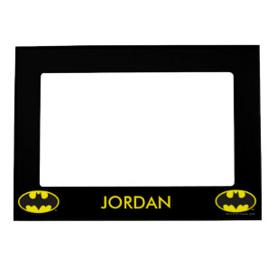 Batman Symbol   Bat Oval Logo Magnetic Picture Frame