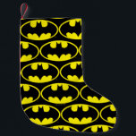 Batman Symbol | Bat Oval Logo Small Christmas Stocking<br><div class="desc">Batman Symbol | Bat Oval Logo</div>