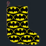 Batman Symbol | Bat Oval Logo Small Christmas Stocking<br><div class="desc">Batman Symbol | Bat Oval Logo</div>