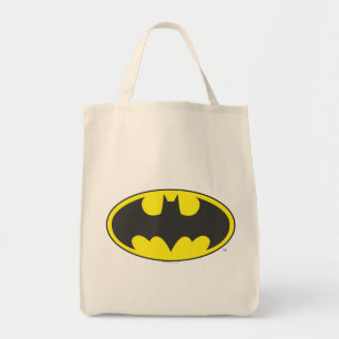 Batman Symbol   Bat Oval Logo Tote Bag