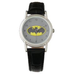 Batman Symbol Bat Oval Logo Watch