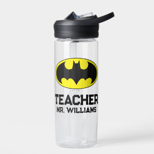 Batman Symbol Bat Oval Logo Water Bottle