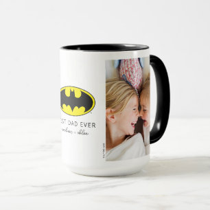 Batman Symbol   Best Dad Photo Mug