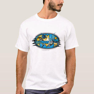 Batman Symbol Classic Collage Logo T-Shirt