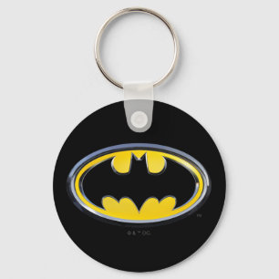 Batman Symbol Classic Logo Key Ring