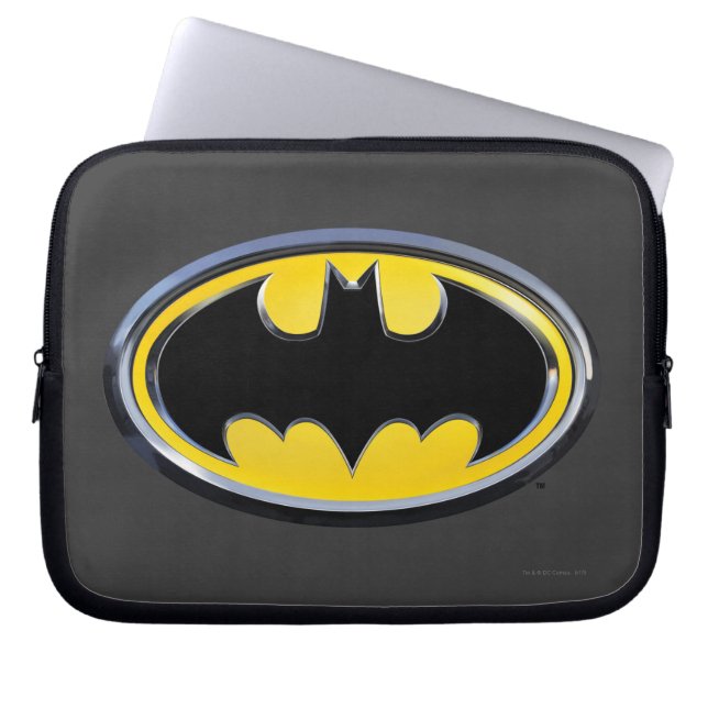 Batman Symbol | Classic Logo Laptop Sleeve (Front)