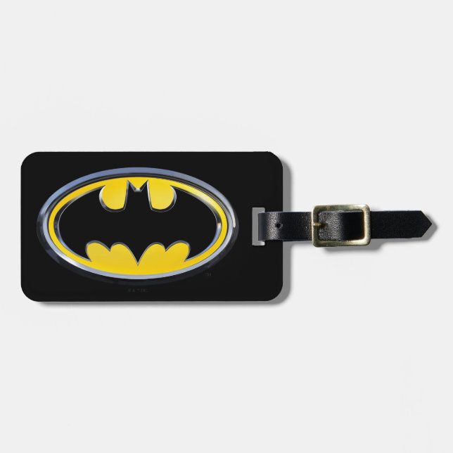 Batman Symbol | Classic Logo Luggage Tag (Front Horizontal)