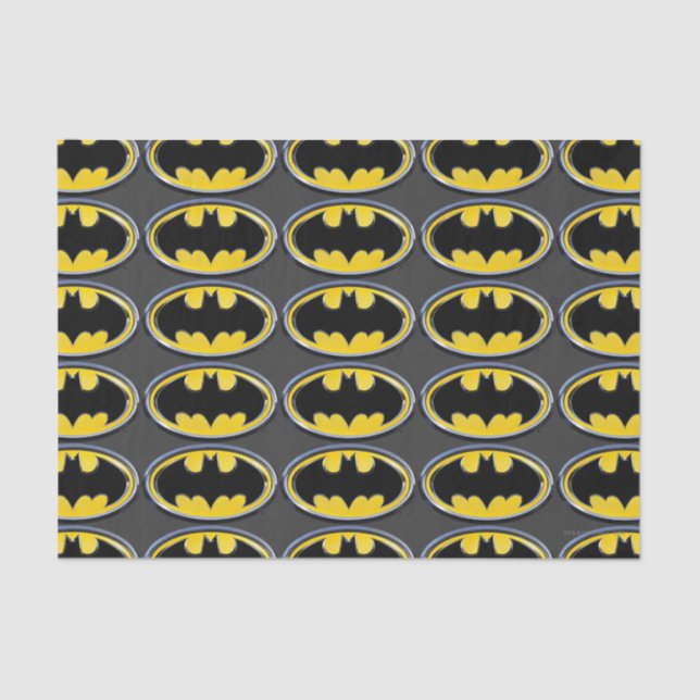 Batman Symbol | Classic Logo Tissue Paper (Front)