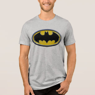 Batman Symbol   Classic Logo Tri-Blend Shirt