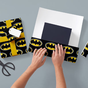 Batman Symbol   Classic Logo Wrapping Paper