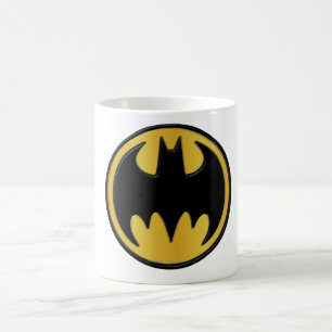 Batman Symbol   Classic Round Logo Coffee Mug