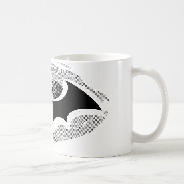 Batman Symbol | Drawn Logo Coffee Mug (Right)