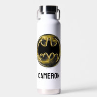 Batman Symbol | Gold Logo | Add Your Name