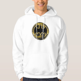 Batman Symbol Gold Logo Hoodie