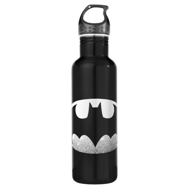 Batman Symbol | Grainy Logo 710 Ml Water Bottle (Front)