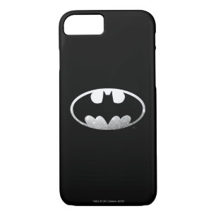 Batman Symbol   Grainy Logo iPhone 8/7 Case