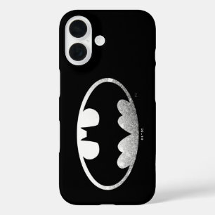 Batman Symbol   Grainy Logo iPhone 16 Case