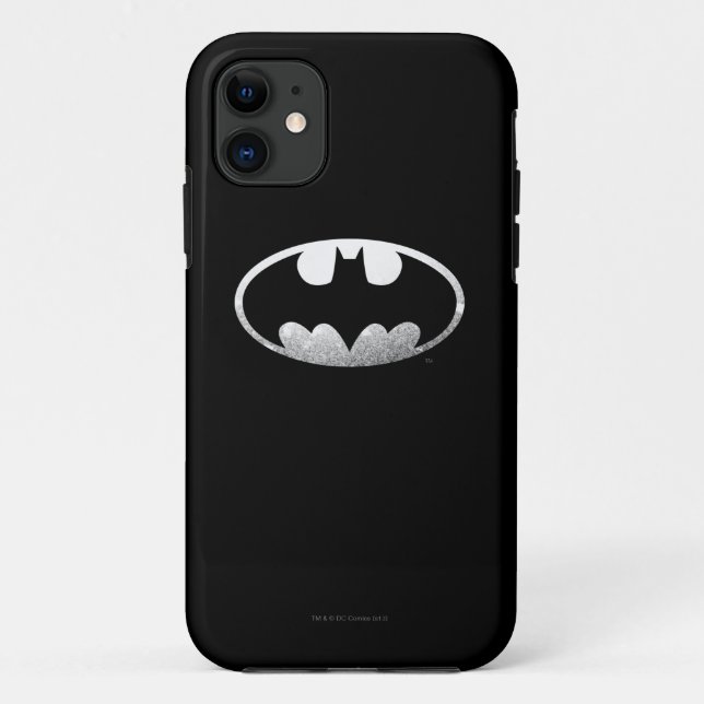 Batman Symbol | Grainy Logo Case-Mate iPhone Case (Back)