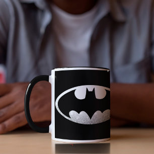 Batman Symbol Grainy Logo Mug