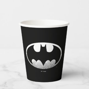 Batman Symbol   Grainy Logo Paper Cups