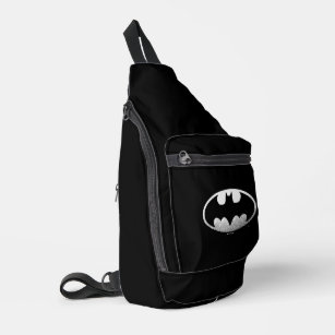 Batman Symbol   Grainy Logo Sling Bag